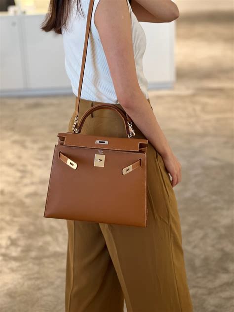 hermes kelly 28 sellier gold